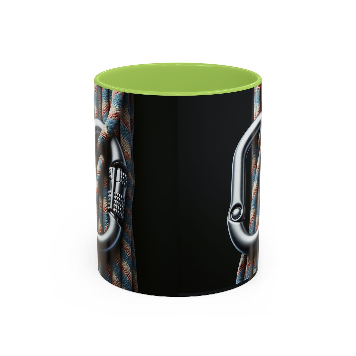 Adventure-Themed Accent Coffee Mug - 11oz & 15oz - Perfect for Outdoor Enthusiasts!