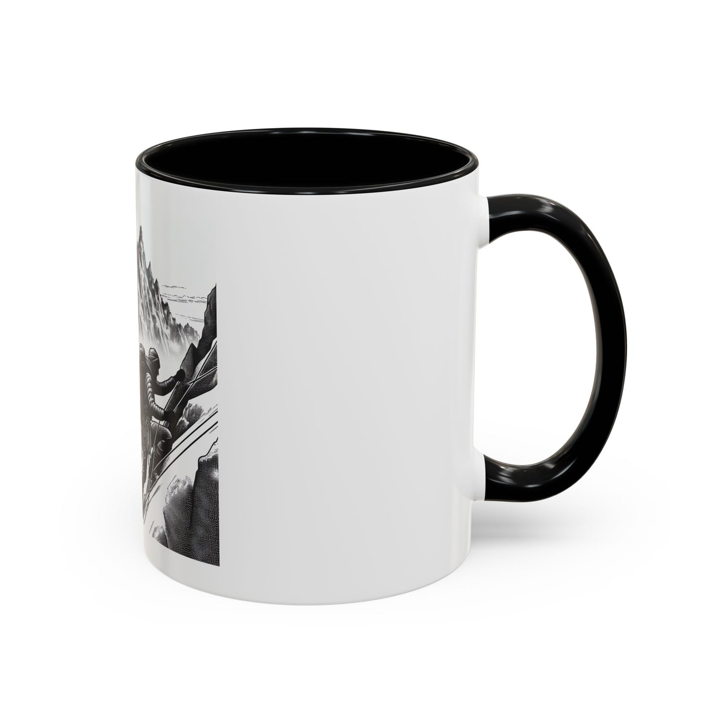Mountain Climber2 Accent Coffee Mug (11, 15oz)