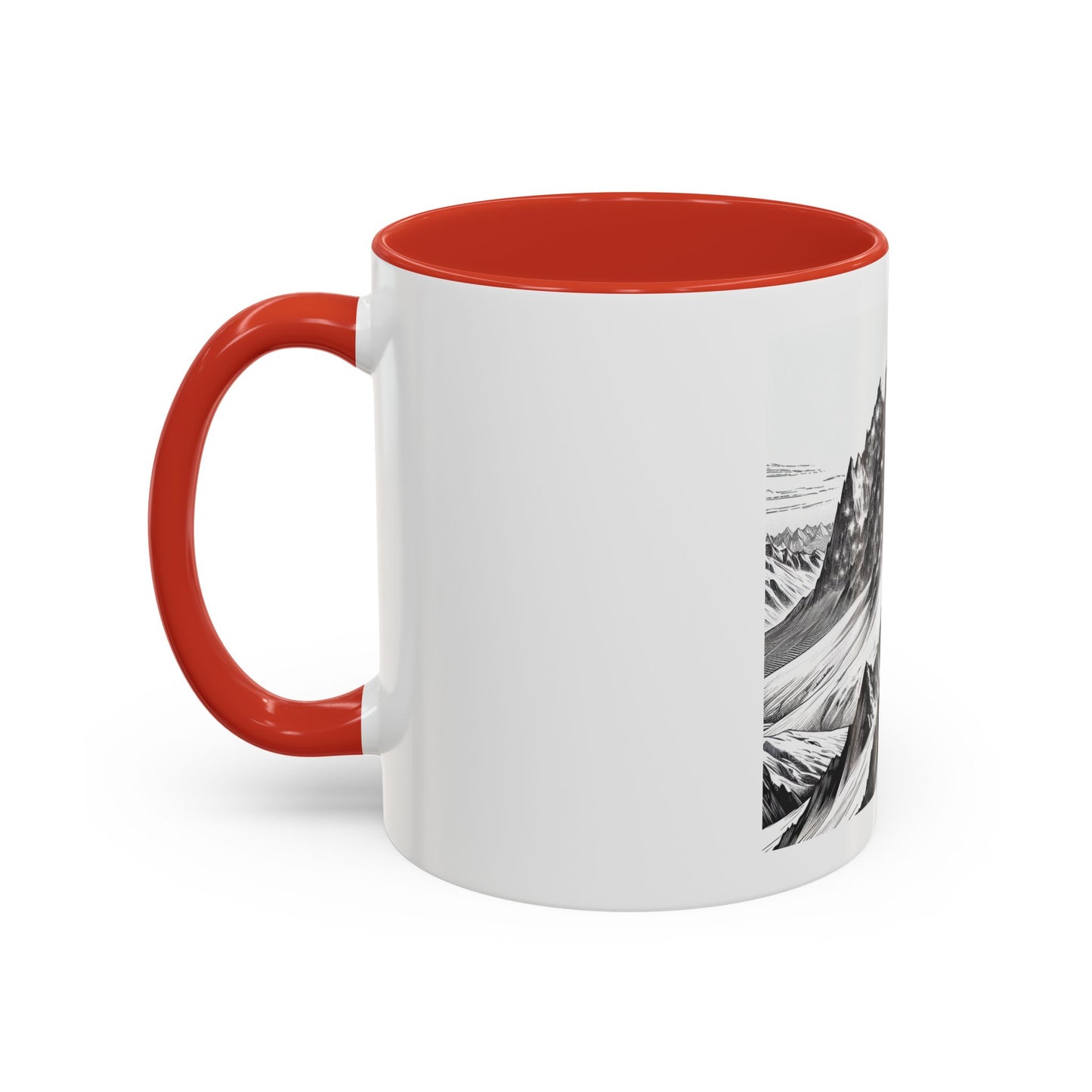 Mountain Climber2 Accent Coffee Mug (11, 15oz)