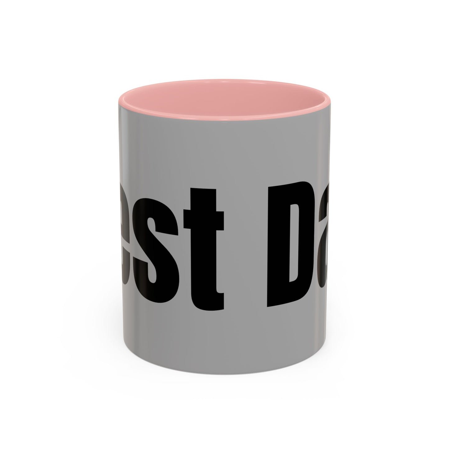 Best Dad Accent Coffee Mug - Unique Gift for Father's Day, Birthdays, or Everyday Appreciation