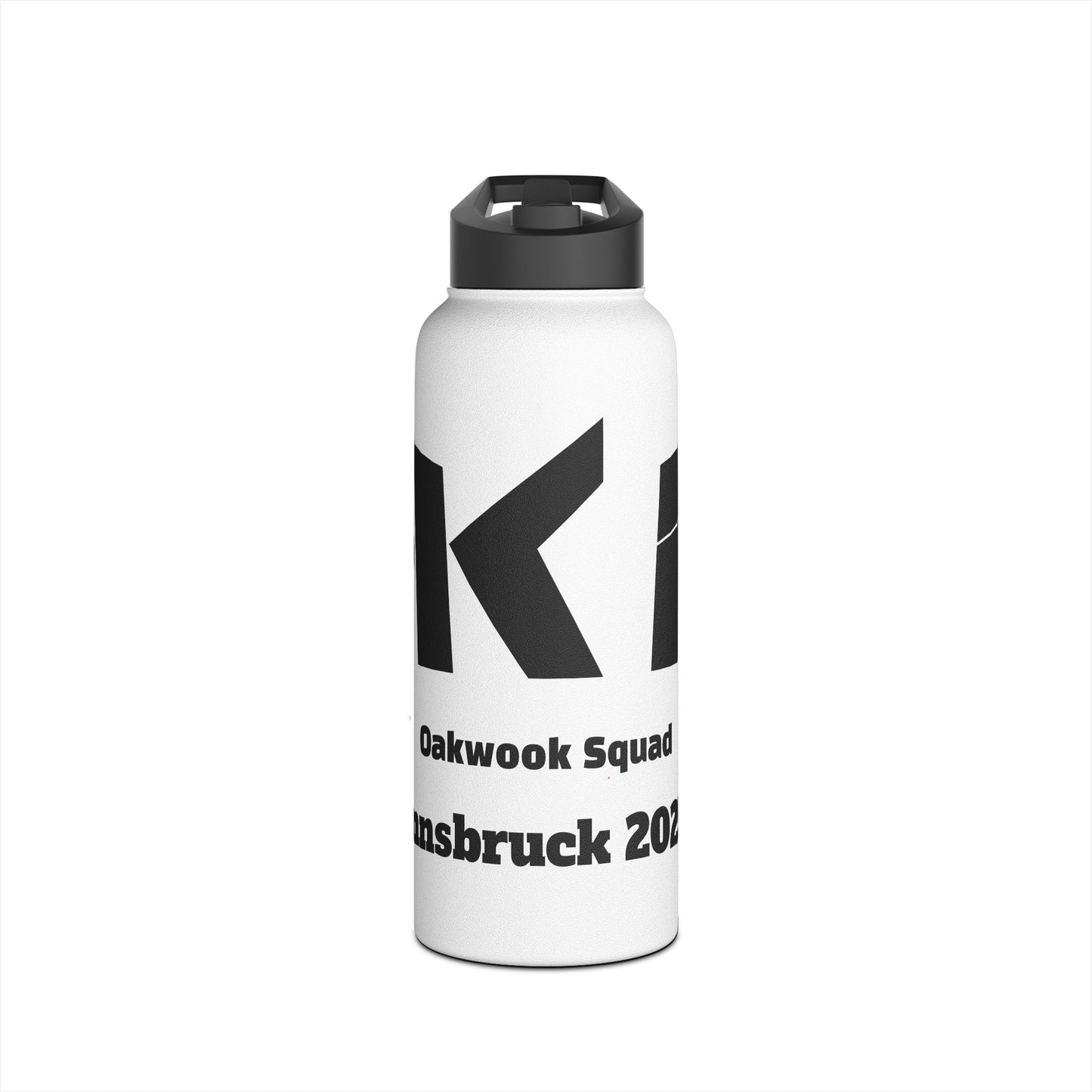 Personalized Stainless Steel Water Bottle - Oakwook Squad 2025