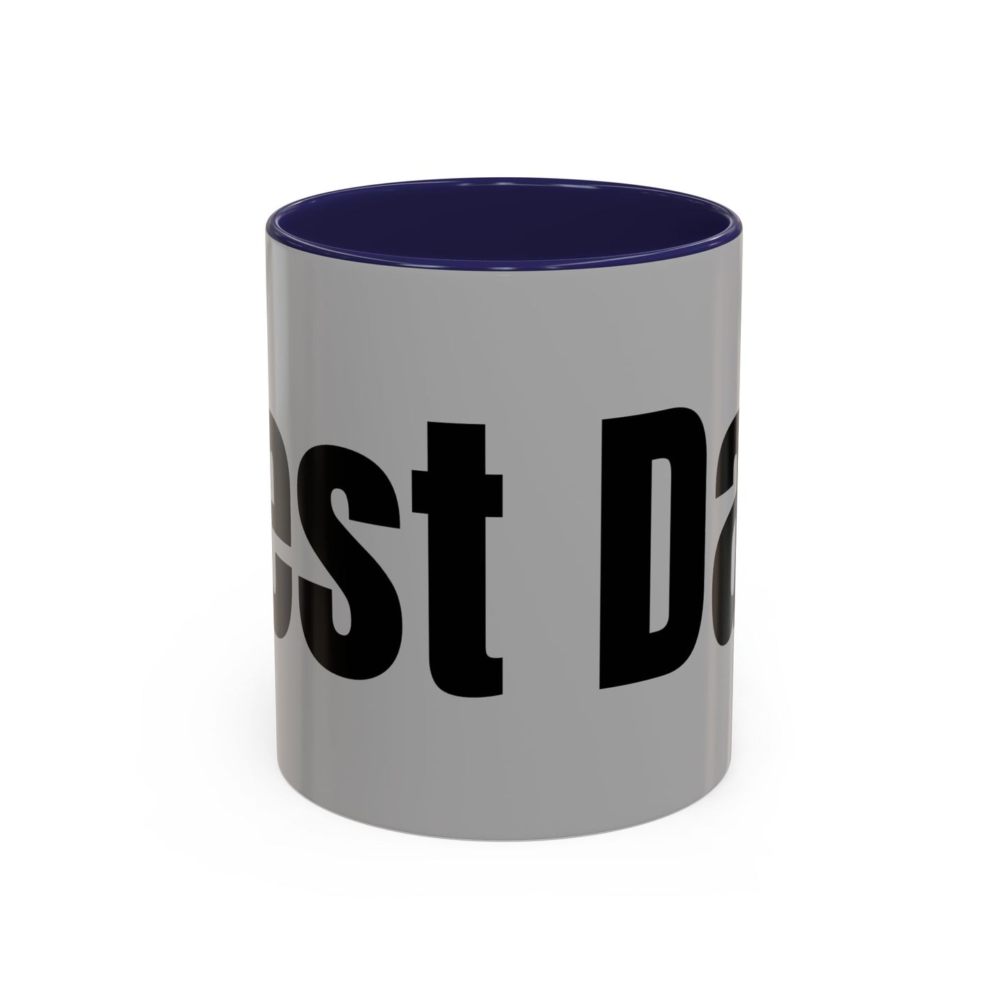 Best Dad Accent Coffee Mug - Unique Gift for Father's Day, Birthdays, or Everyday Appreciation