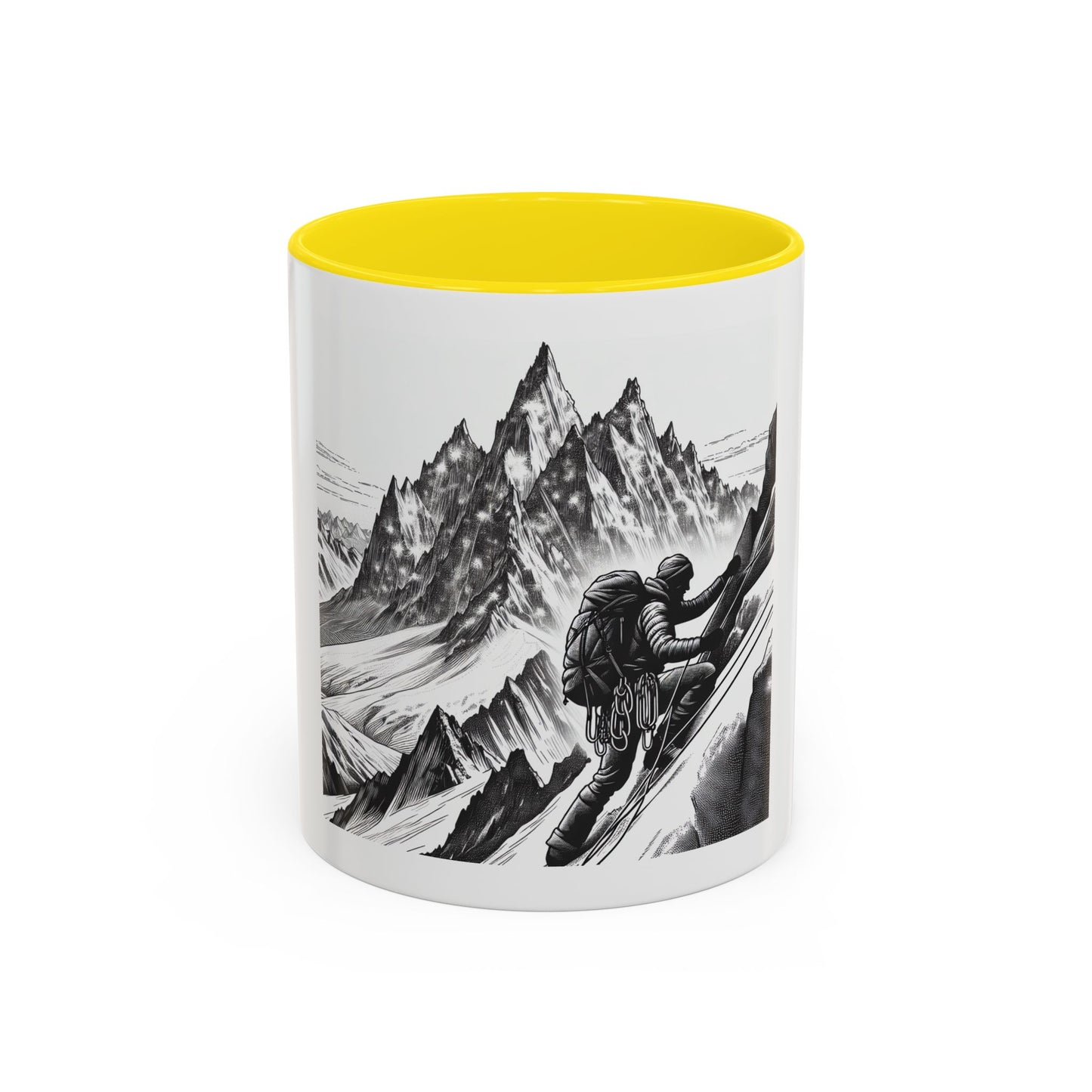 Mountain Climber2 Accent Coffee Mug (11, 15oz)