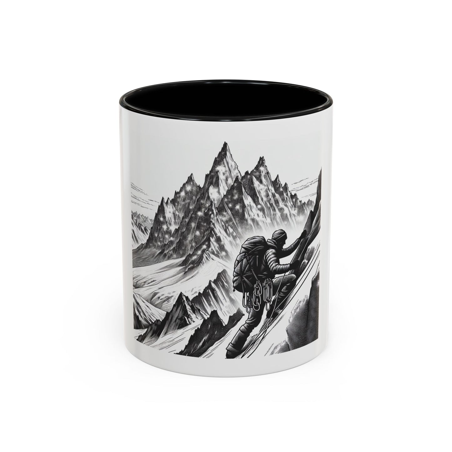 Mountain Climber2 Accent Coffee Mug (11, 15oz)