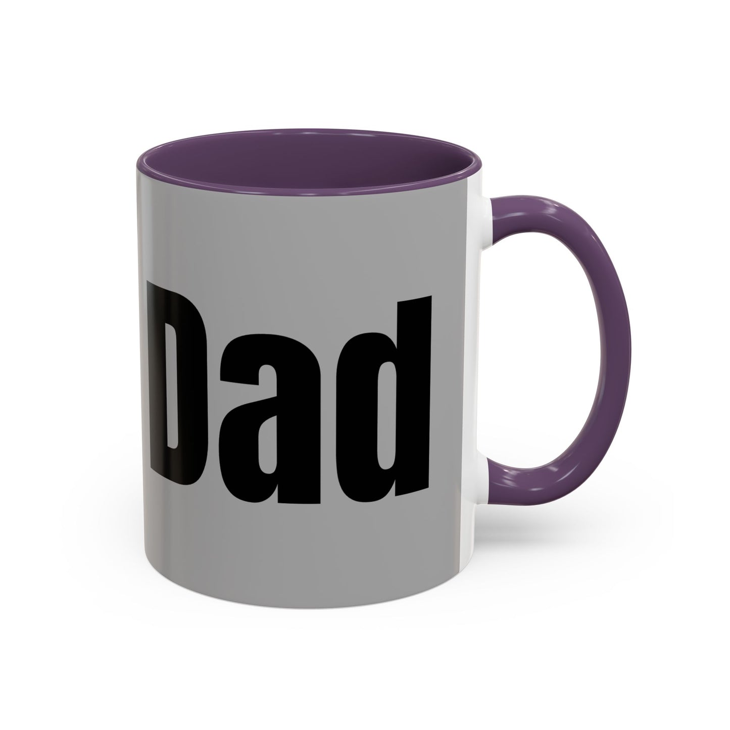 Best Dad Accent Coffee Mug - Unique Gift for Father's Day, Birthdays, or Everyday Appreciation
