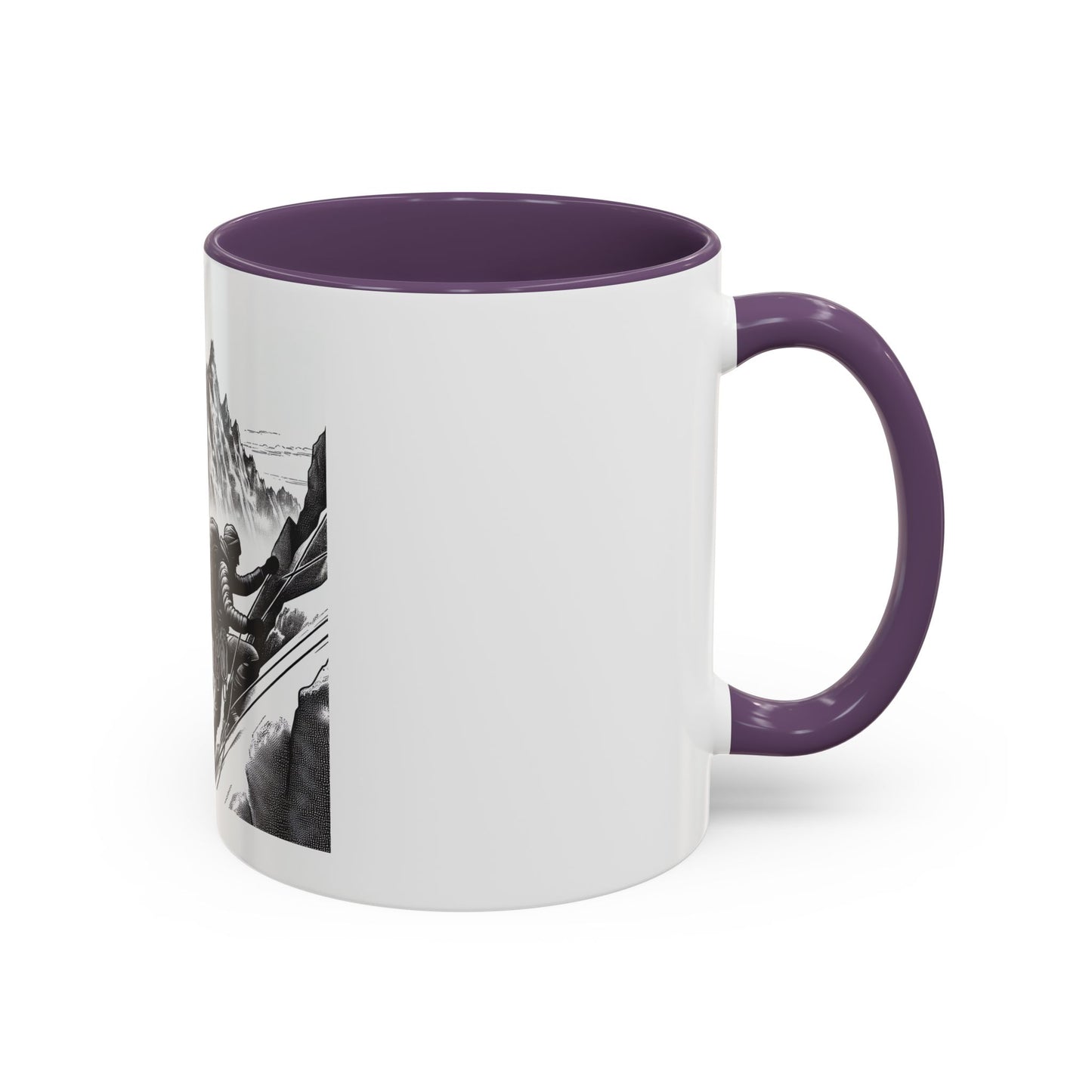 Mountain Climber2 Accent Coffee Mug (11, 15oz)