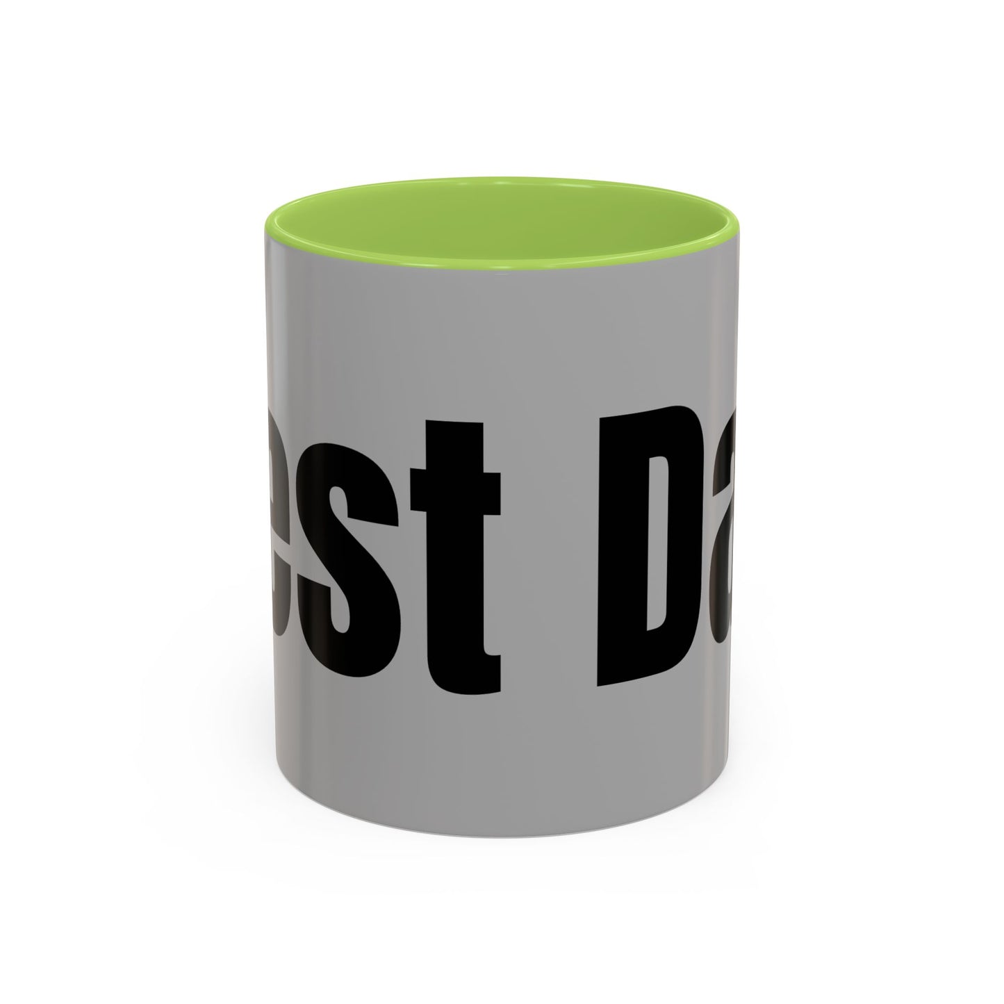 Best Dad Accent Coffee Mug - Unique Gift for Father's Day, Birthdays, or Everyday Appreciation