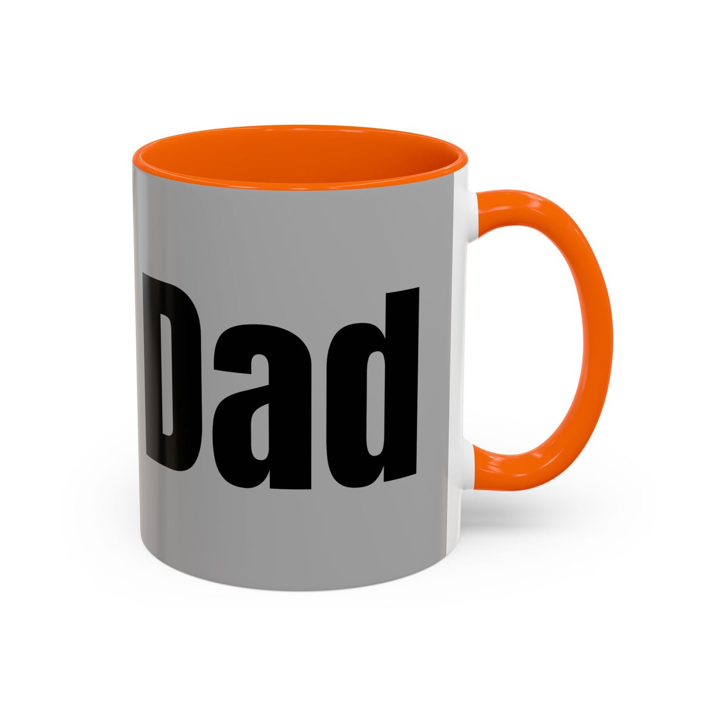 Best Dad Accent Coffee Mug - Unique Gift for Father's Day, Birthdays, or Everyday Appreciation