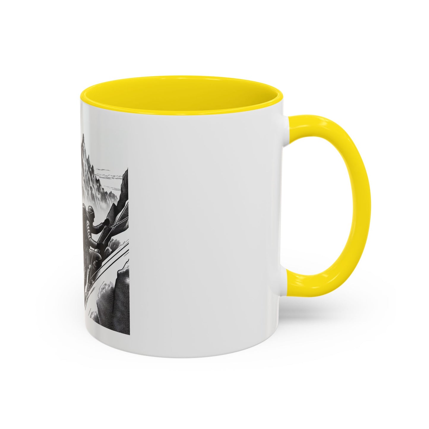 Mountain Climber2 Accent Coffee Mug (11, 15oz)