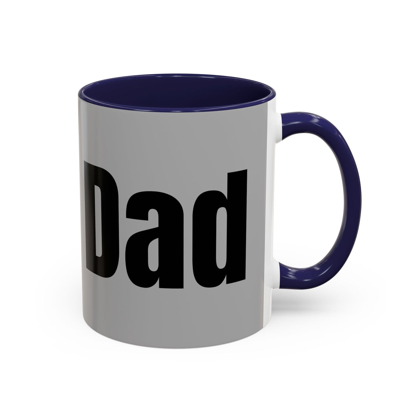 Best Dad Accent Coffee Mug - Unique Gift for Father's Day, Birthdays, or Everyday Appreciation