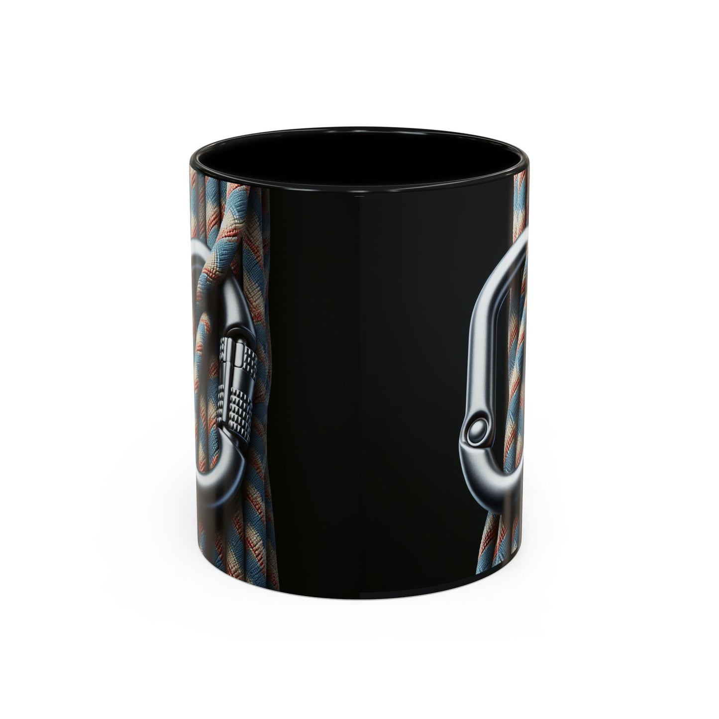 Adventure-Themed Accent Coffee Mug - 11oz & 15oz - Perfect for Outdoor Enthusiasts!