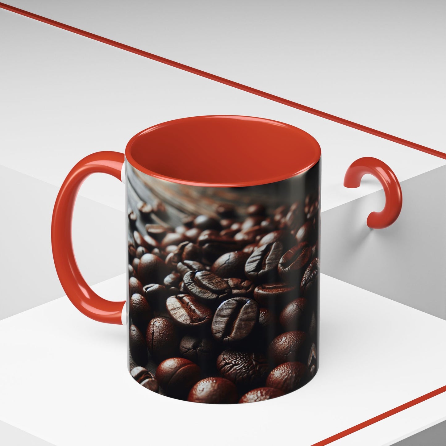 Coffee Mug - Coffee Bean Mug Design