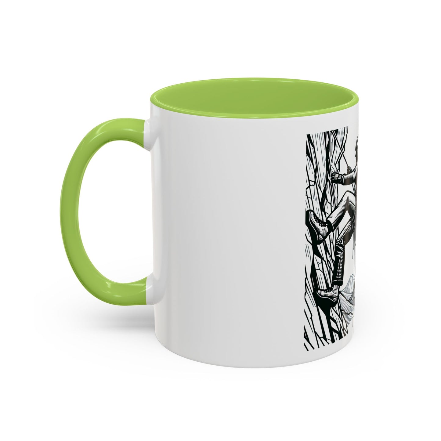 Climber Accent Coffee Mug (11, 15oz)