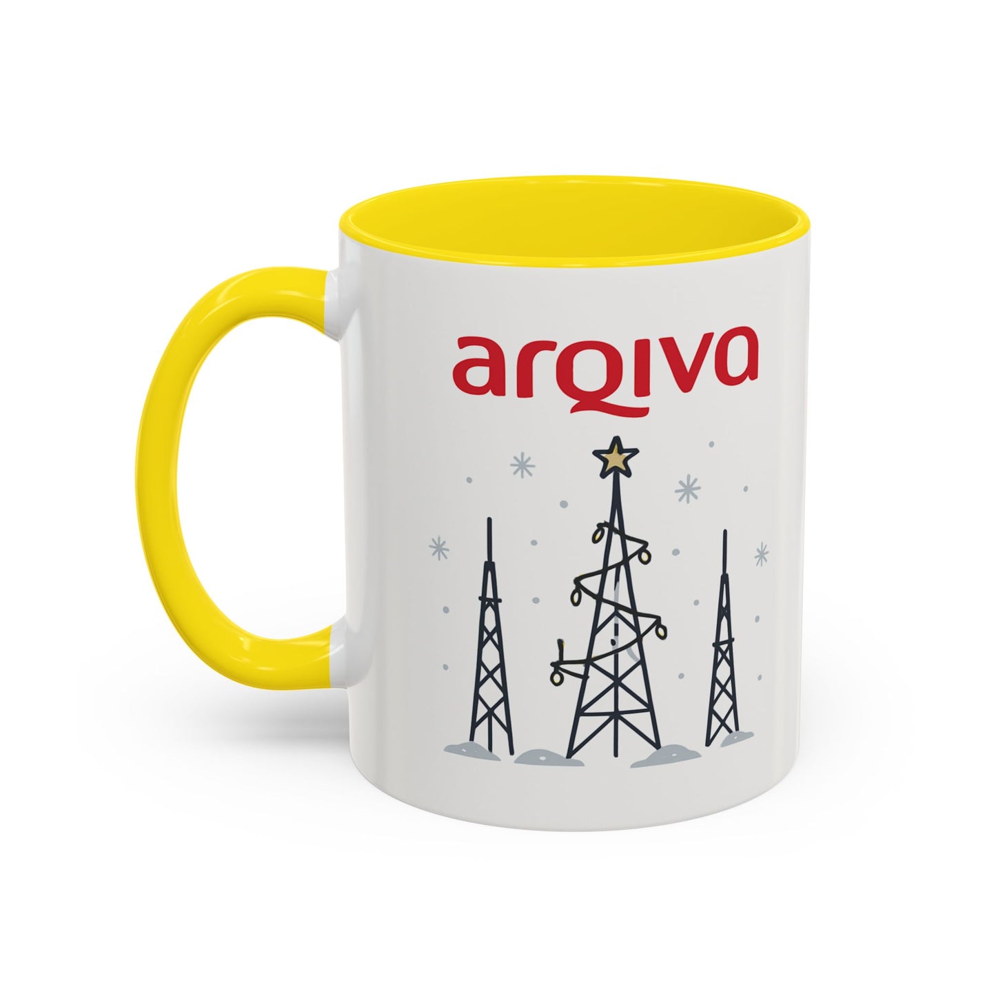 Arqiva Christmas Coffee Mug - 11oz & 15oz - Perfect for christmas!