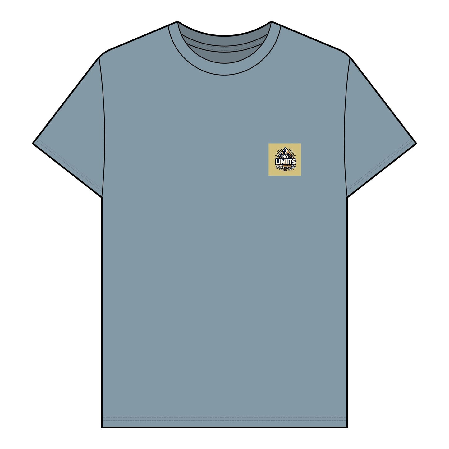 Sky's The Limit Original Unisex Organic T-Shirt - Adventure Vibe Graphic Tee