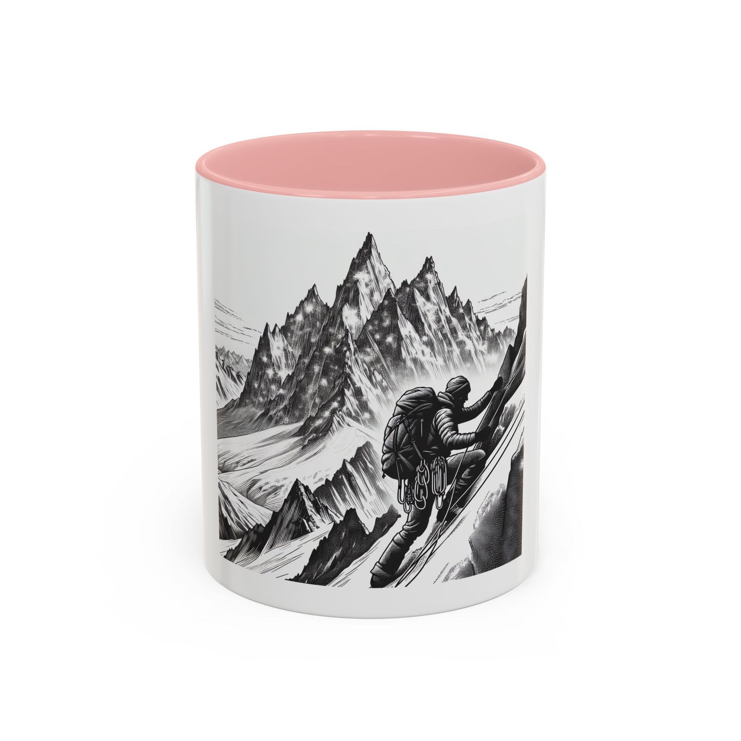 Mountain Climber2 Accent Coffee Mug (11, 15oz)