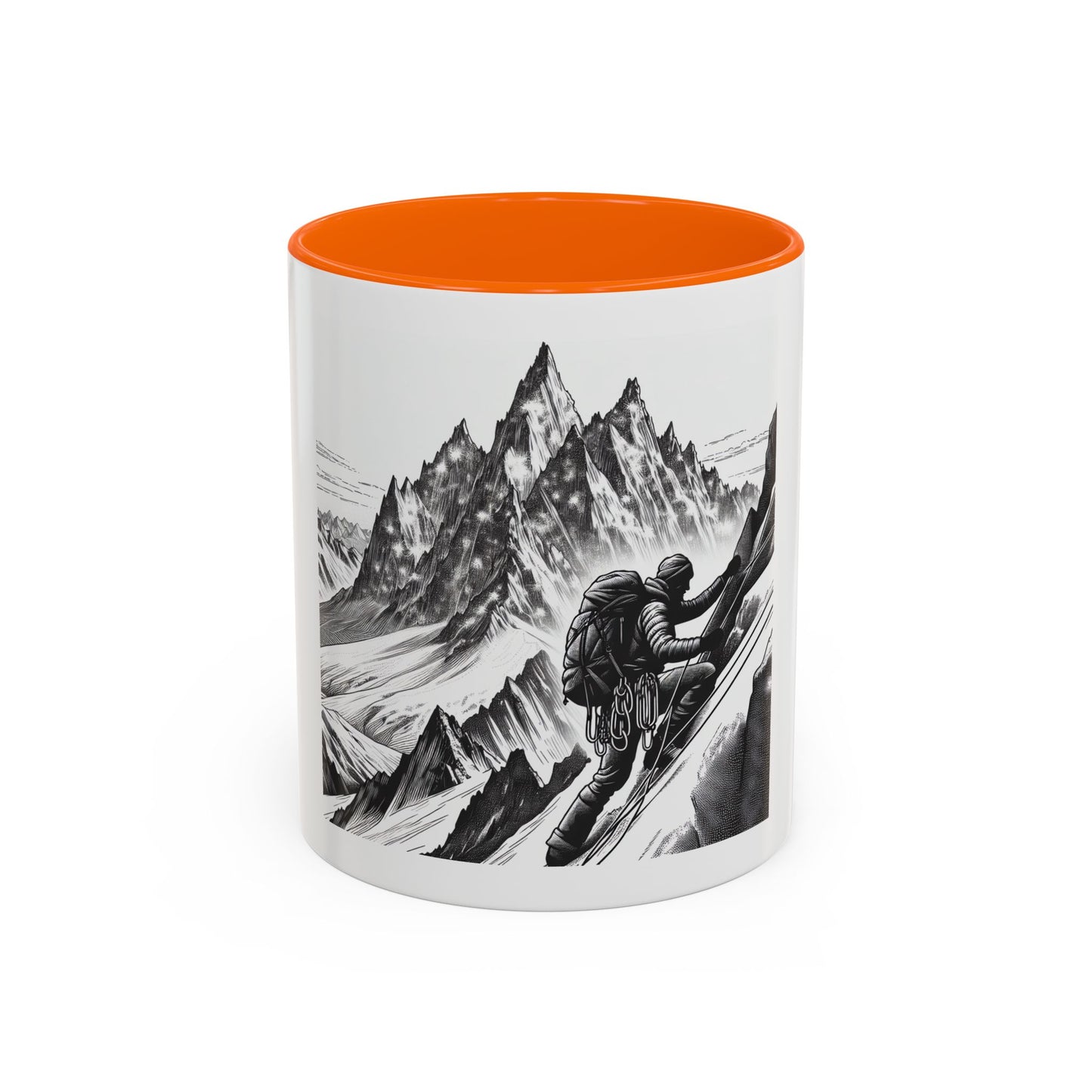 Mountain Climber2 Accent Coffee Mug (11, 15oz)