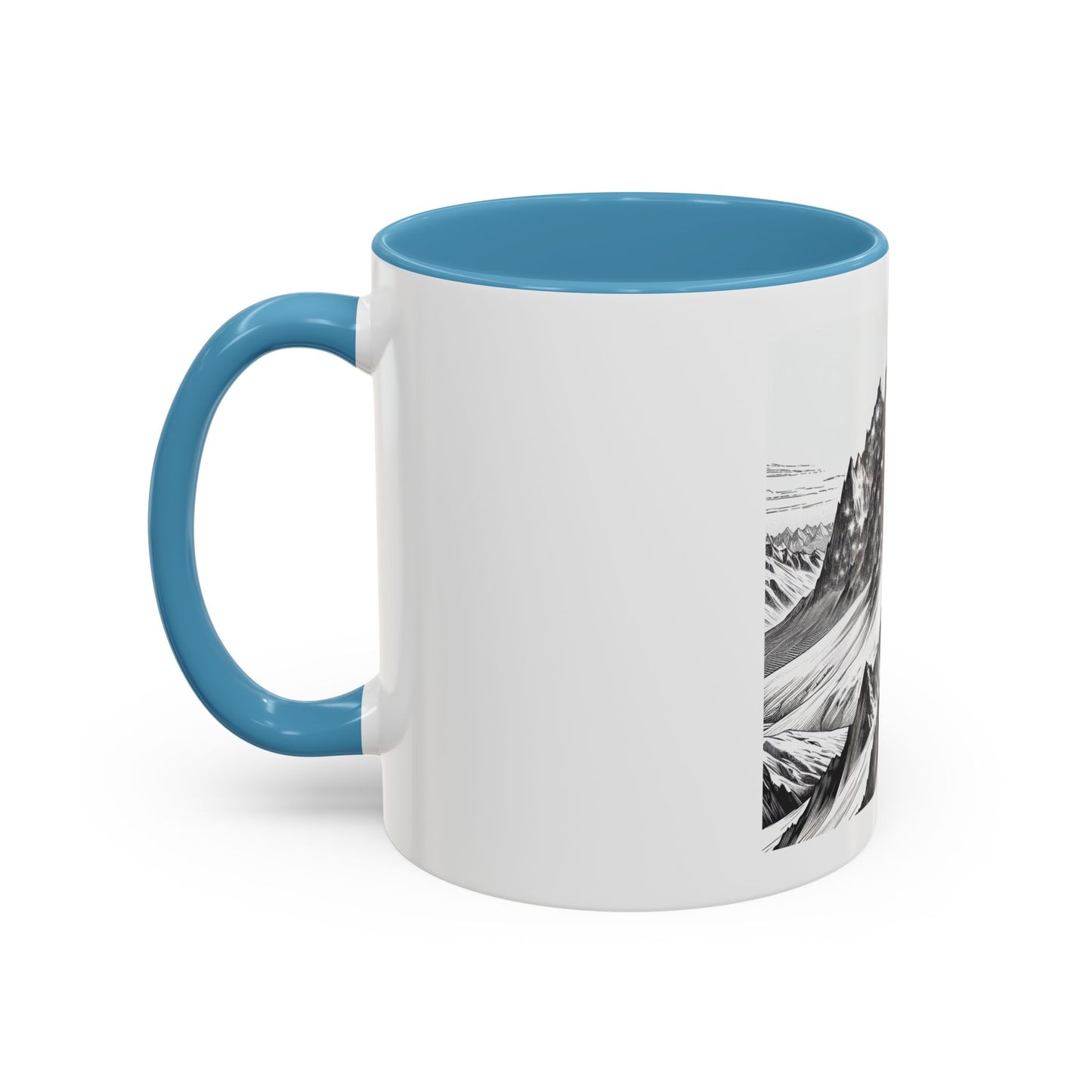 Mountain Climber2 Accent Coffee Mug (11, 15oz)
