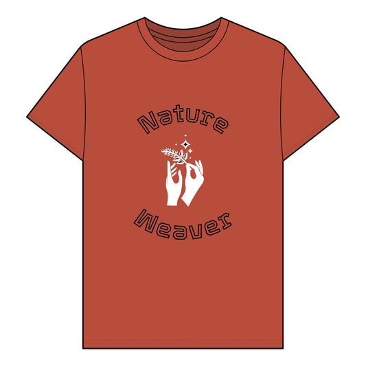 Nature Weaver - Unisex Organic T-Shirt - Adventure Vibe Tee
