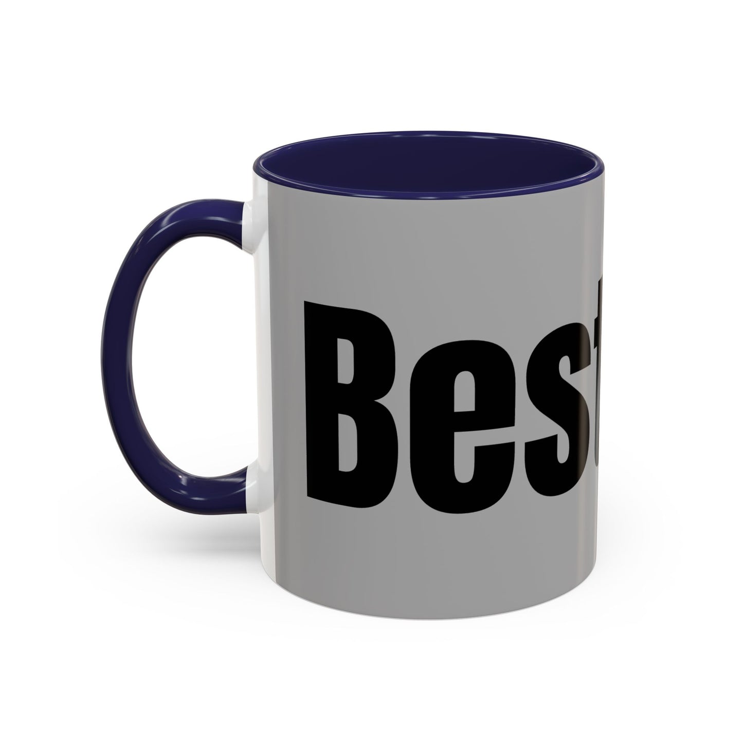 Best Dad Accent Coffee Mug - Unique Gift for Father's Day, Birthdays, or Everyday Appreciation