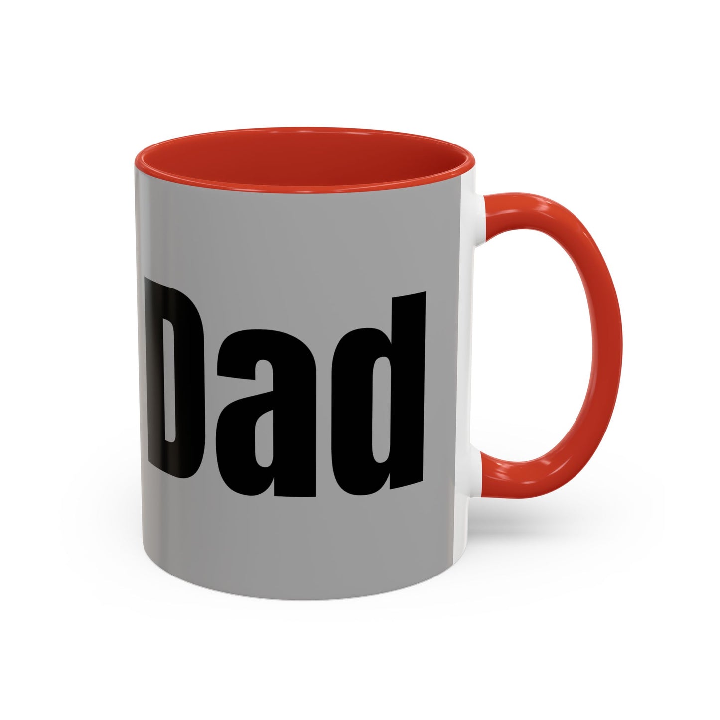 Best Dad Accent Coffee Mug - Unique Gift for Father's Day, Birthdays, or Everyday Appreciation