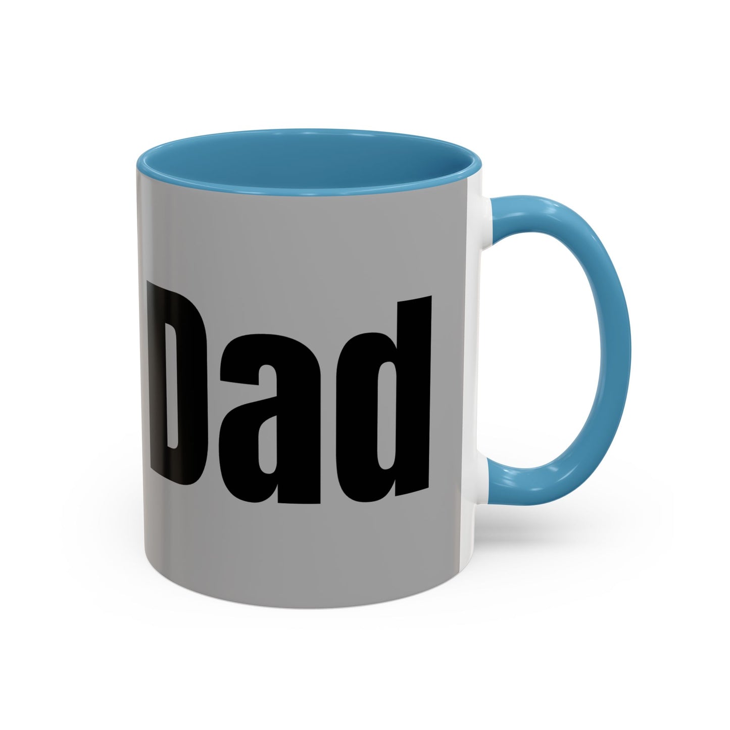 Best Dad Accent Coffee Mug - Unique Gift for Father's Day, Birthdays, or Everyday Appreciation
