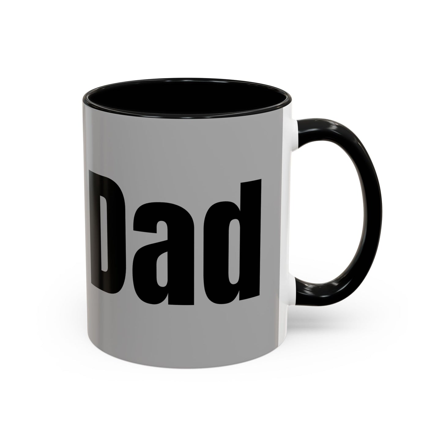 Best Dad Accent Coffee Mug - Unique Gift for Father's Day, Birthdays, or Everyday Appreciation