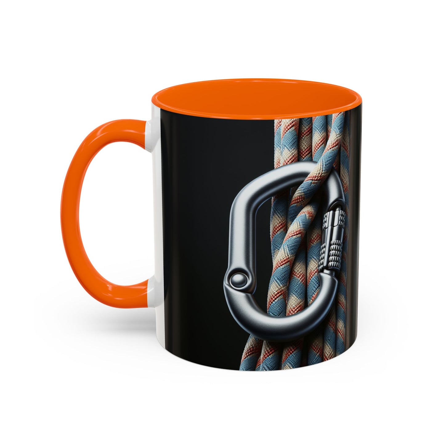 Adventure-Themed Accent Coffee Mug - 11oz & 15oz - Perfect for Outdoor Enthusiasts!