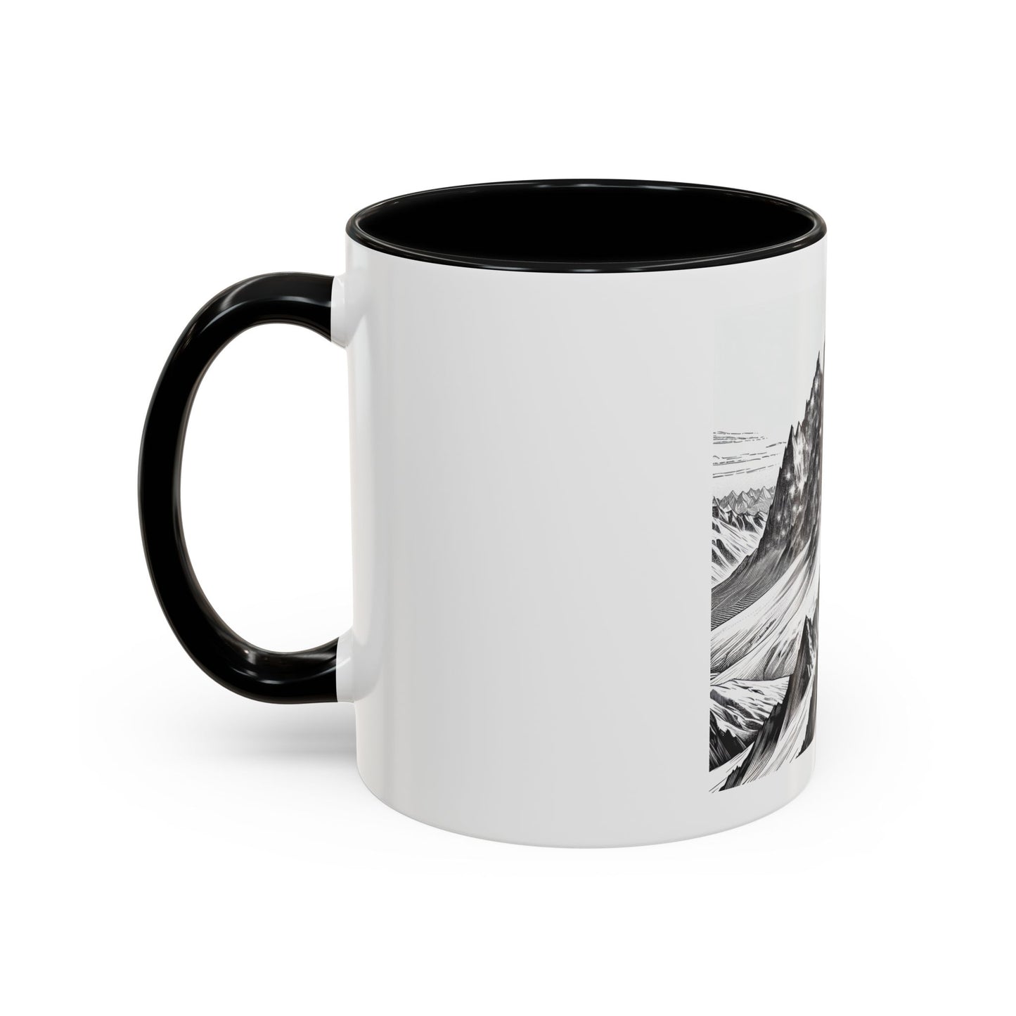 Mountain Climber2 Accent Coffee Mug (11, 15oz)