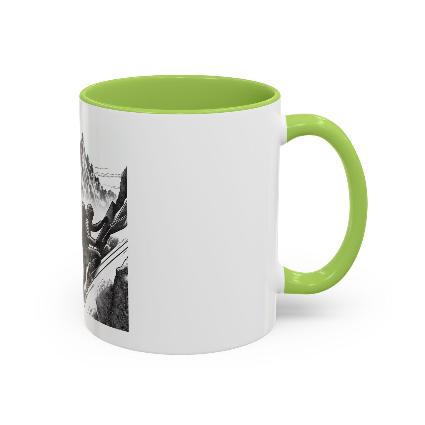 Mountain Climber2 Accent Coffee Mug (11, 15oz)