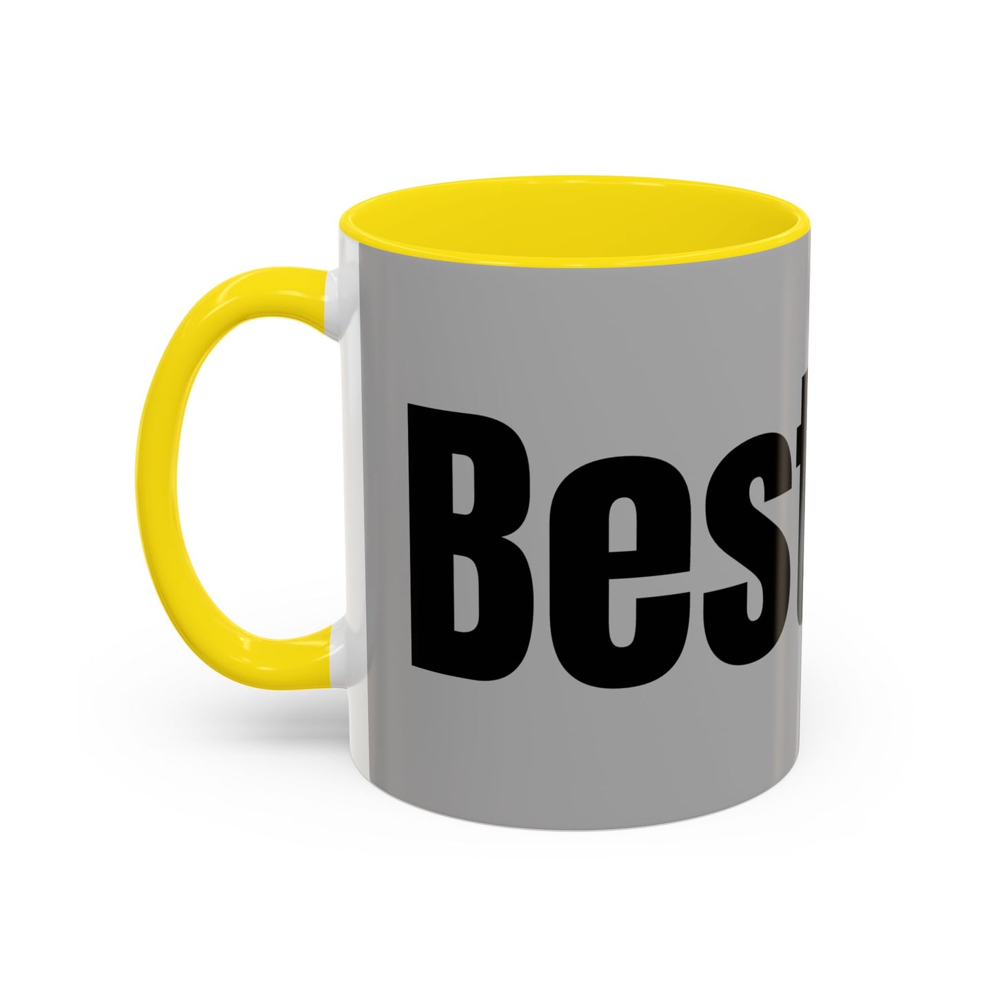 Best Dad Accent Coffee Mug - Unique Gift for Father's Day, Birthdays, or Everyday Appreciation
