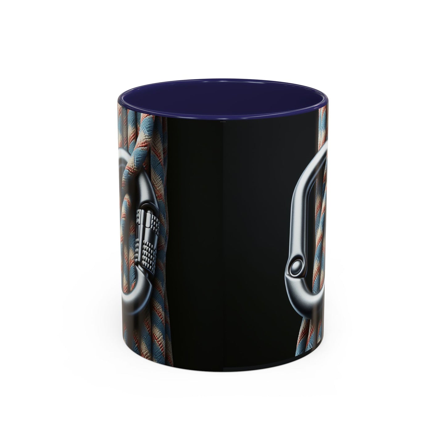 Adventure-Themed Accent Coffee Mug - 11oz & 15oz - Perfect for Outdoor Enthusiasts!