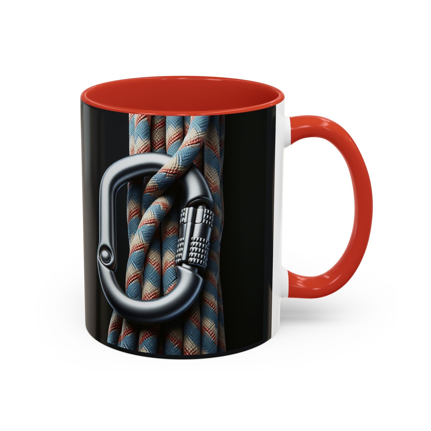 Adventure-Themed Accent Coffee Mug - 11oz & 15oz - Perfect for Outdoor Enthusiasts!