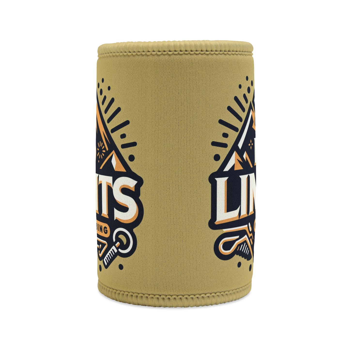 Adventure-Themed Stubby Cooler - No Limits Climbing Design