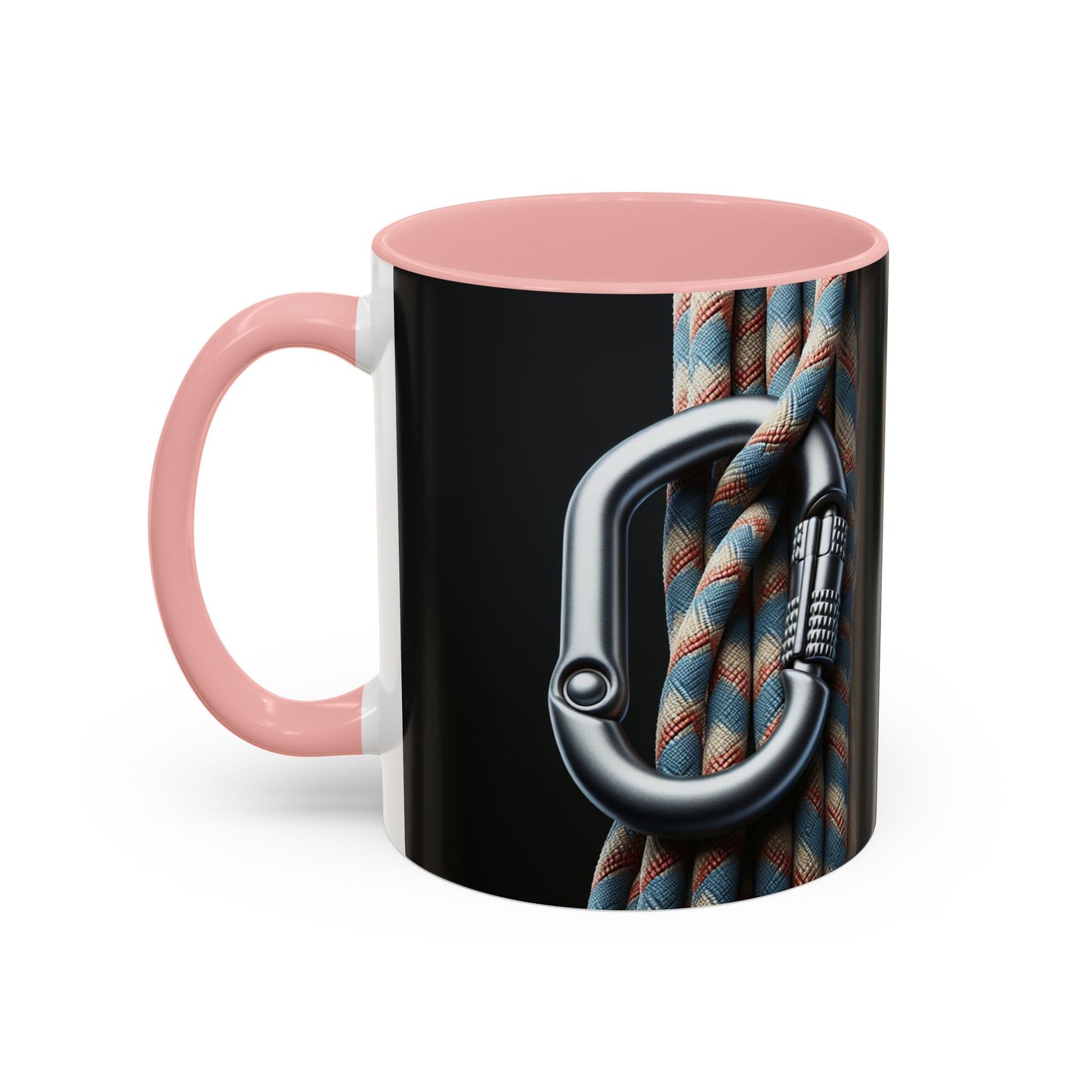Adventure-Themed Accent Coffee Mug - 11oz & 15oz - Perfect for Outdoor Enthusiasts!