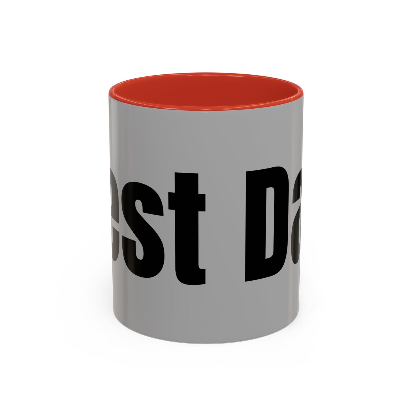 Best Dad Accent Coffee Mug - Unique Gift for Father's Day, Birthdays, or Everyday Appreciation
