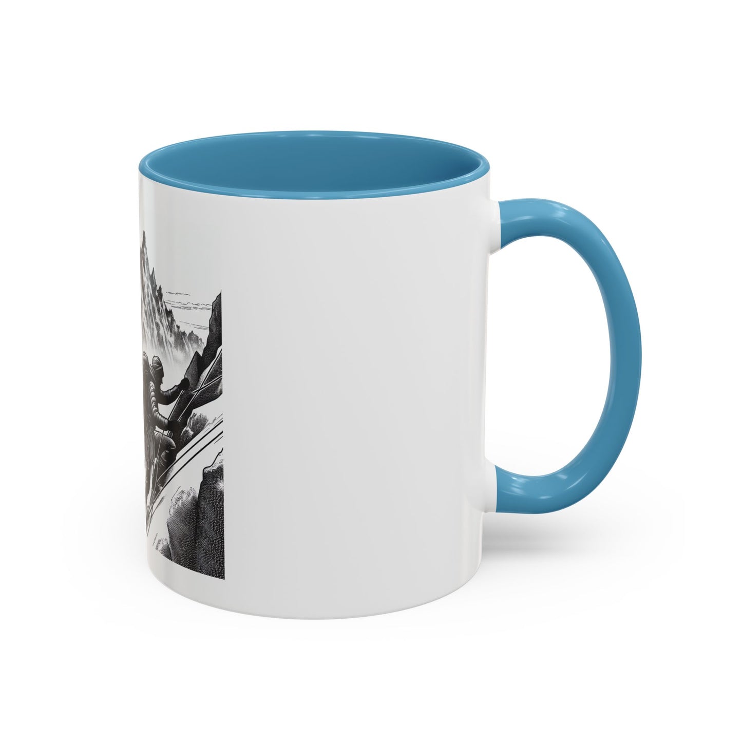 Mountain Climber2 Accent Coffee Mug (11, 15oz)