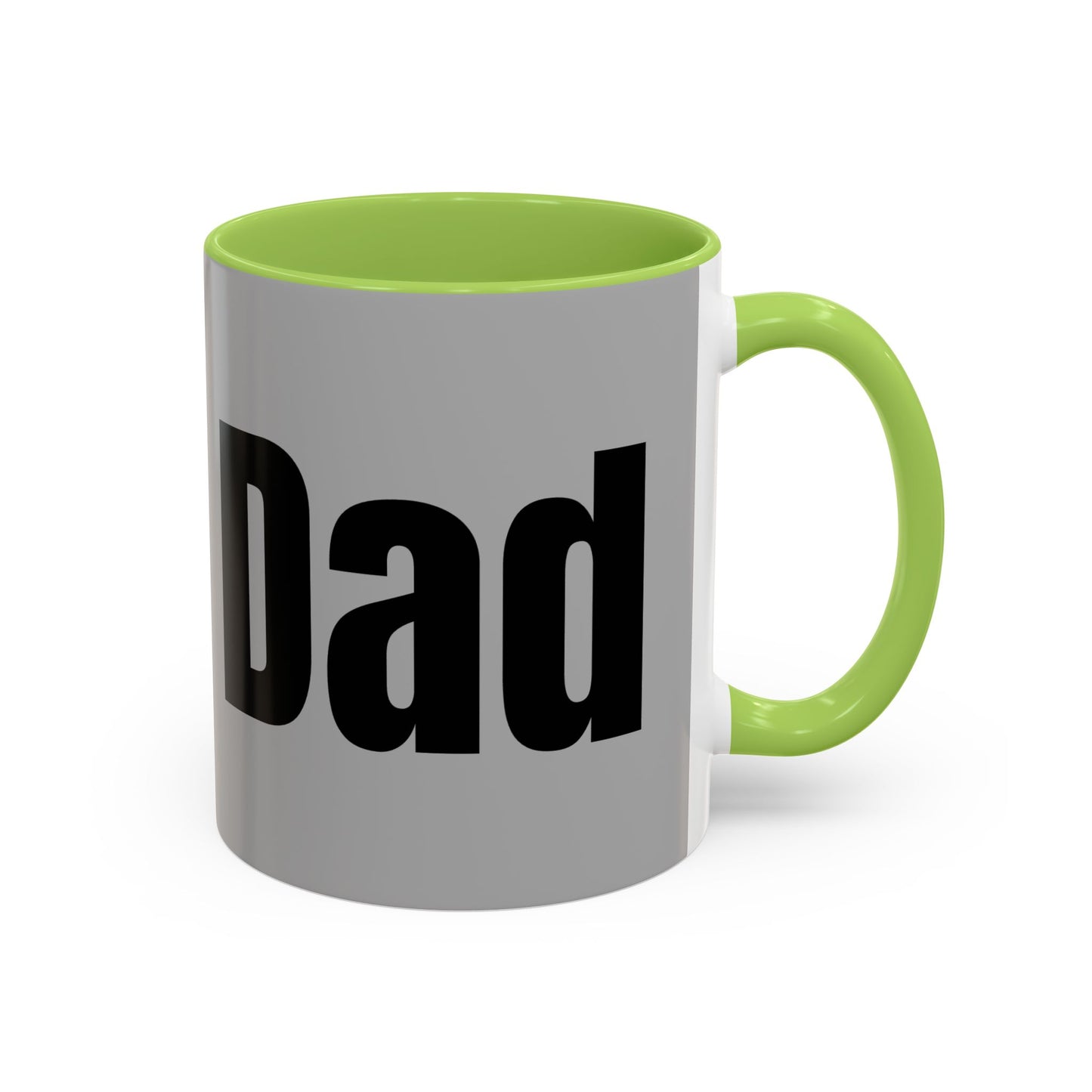 Best Dad Accent Coffee Mug - Unique Gift for Father's Day, Birthdays, or Everyday Appreciation