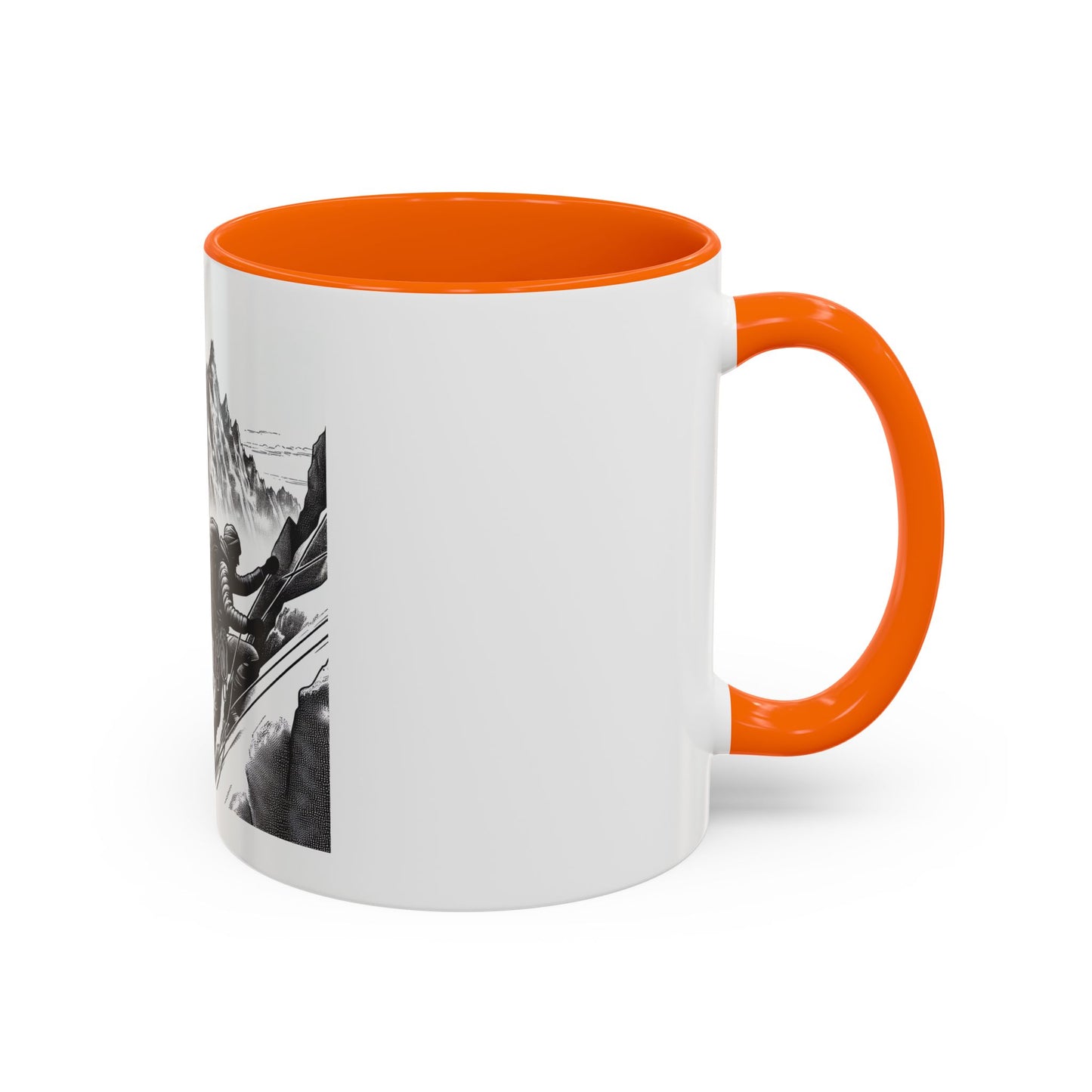 Mountain Climber2 Accent Coffee Mug (11, 15oz)