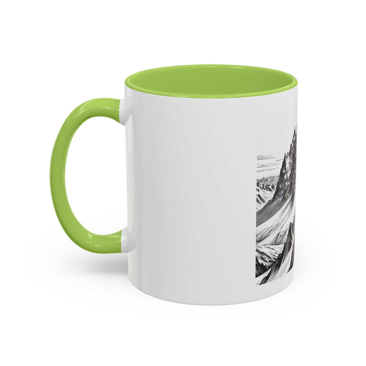 Mountain Climber2 Accent Coffee Mug (11, 15oz)