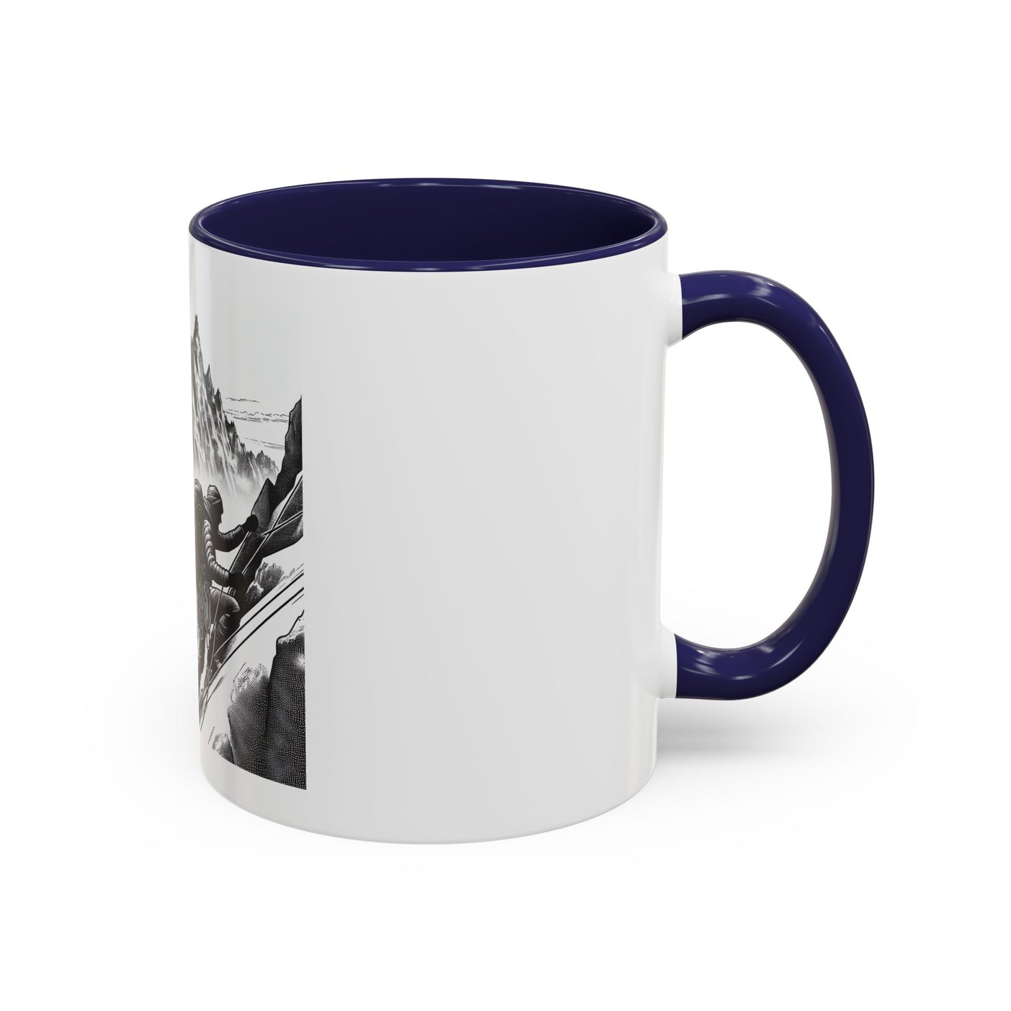 Mountain Climber2 Accent Coffee Mug (11, 15oz)