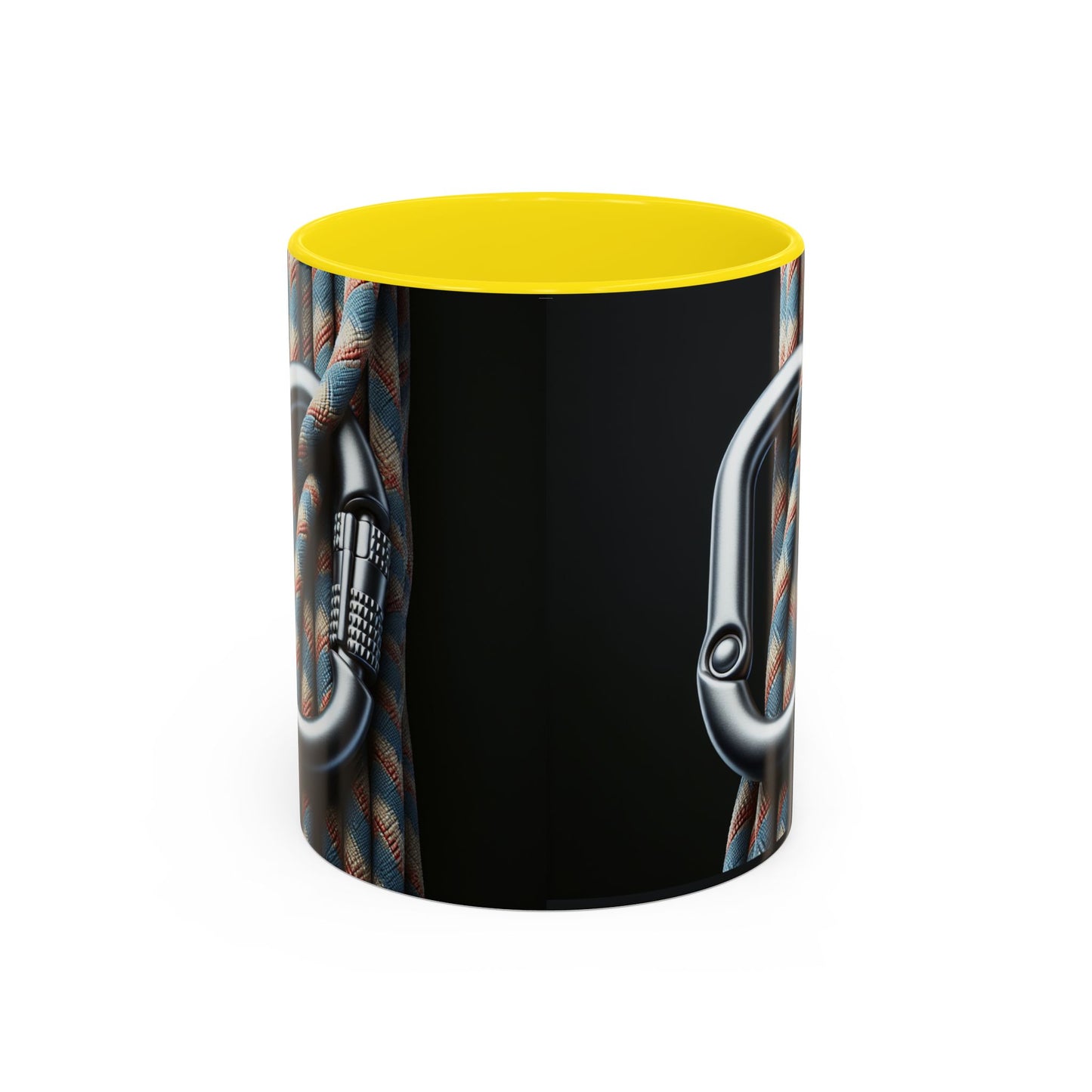 Adventure-Themed Accent Coffee Mug - 11oz & 15oz - Perfect for Outdoor Enthusiasts!