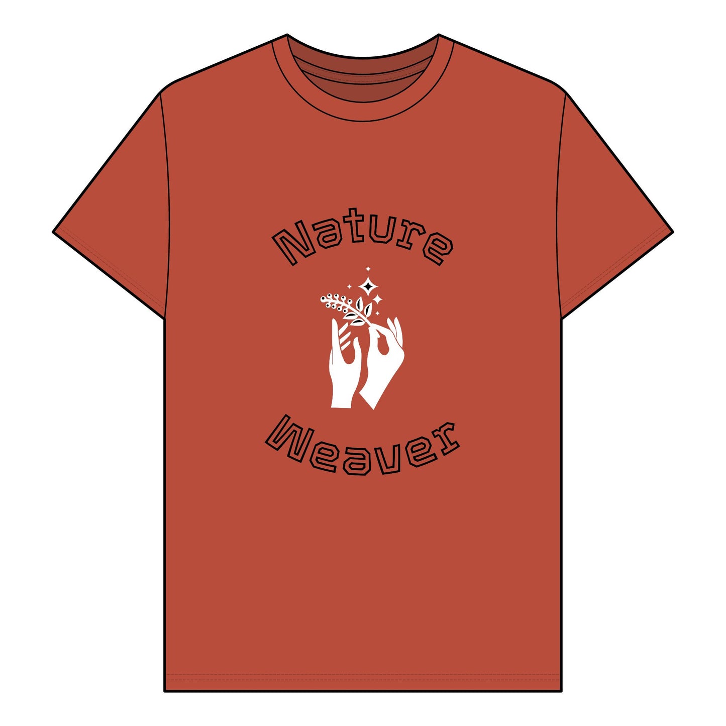 Nature Weaver - Unisex Organic T-Shirt - Adventure Vibe Tee