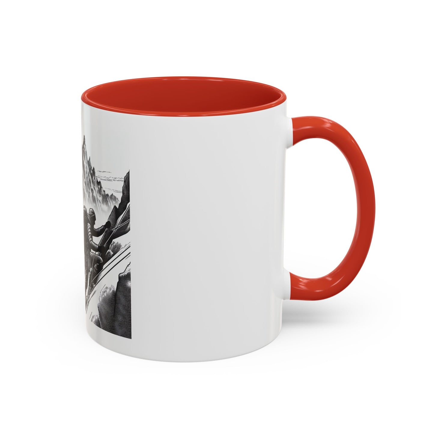 Mountain Climber2 Accent Coffee Mug (11, 15oz)