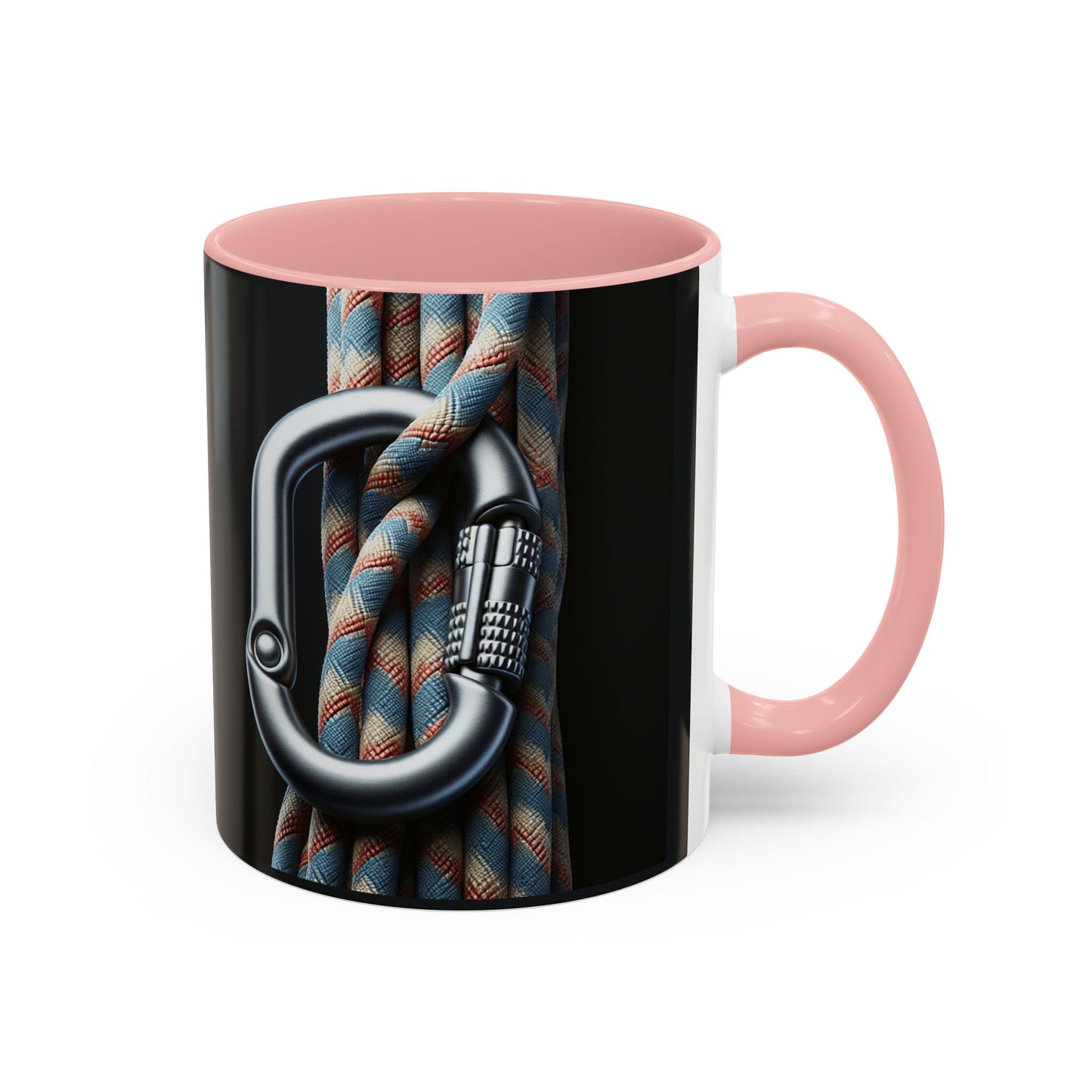 Adventure-Themed Accent Coffee Mug - 11oz & 15oz - Perfect for Outdoor Enthusiasts!