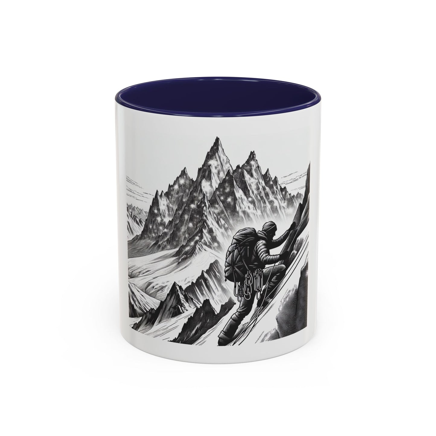 Mountain Climber2 Accent Coffee Mug (11, 15oz)
