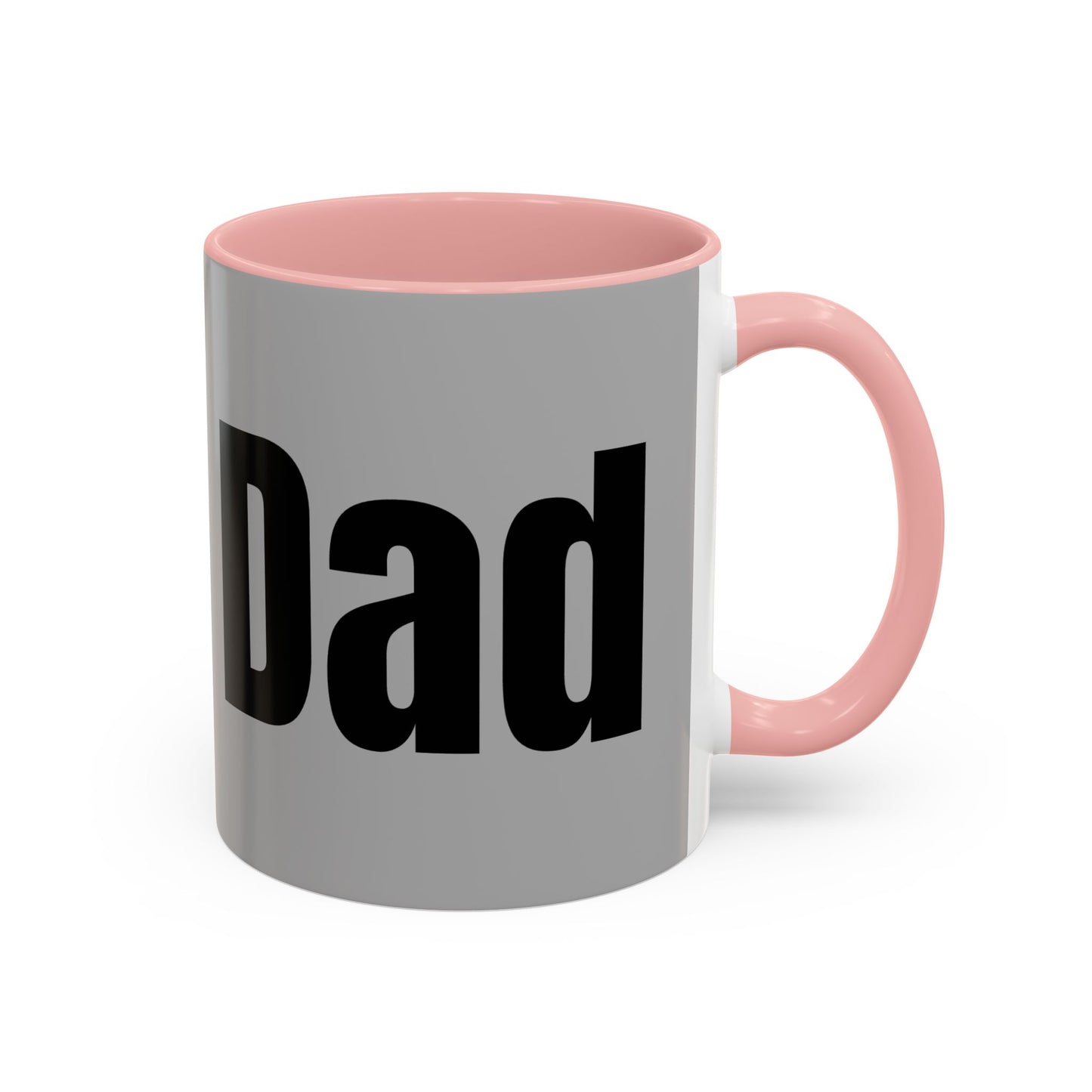 Best Dad Accent Coffee Mug - Unique Gift for Father's Day, Birthdays, or Everyday Appreciation