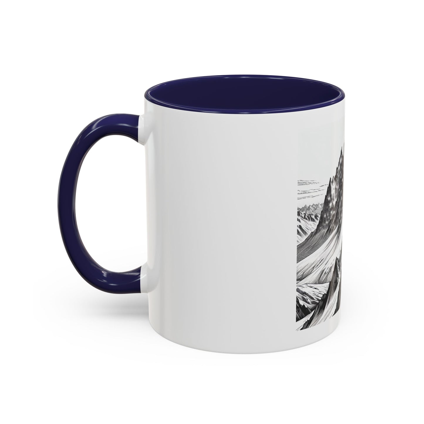 Mountain Climber2 Accent Coffee Mug (11, 15oz)