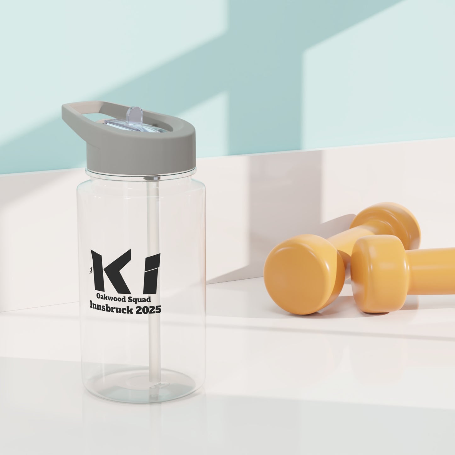 Personalized Tritan Water Bottle – Oakwood Squad Innsbruck 2025 – Durable and Stylish Hydration
